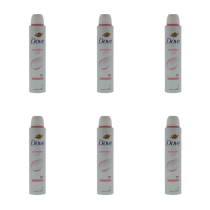 Dove Powder Soft Anti-Perspirant Deodorant Spray 200ml - Pack of 6