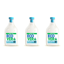 Ecover Fabric Softener Rose & Bergamot 1.43L - Pack of 3