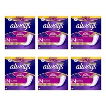 Always Expert Daily Extra Protection Normal Pantyliners 48 Count - Pack of 6