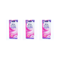 BEAUTY FORMULAS VITAMIN E WAX STRIPS LEGS & BODY - Pack of 3