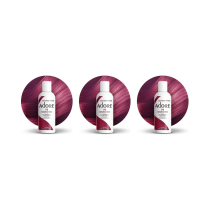 Adore Shining Semi Permanent Hair Colour 70 Raging Red 118ml - Pack of 3