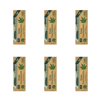 Xpel Oral Care Hemp Fresh Breath Toothpaste 100ml With Free ToothBrush - Pack of 6