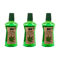 Xpel Oral Care Hemp Fresh Breath Mouthwash 500ml - Pack of 3