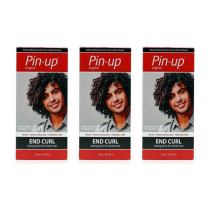 Pin-Up Original End Curl Lasting Perm for Shorter Hair 130ml - Pack of 3