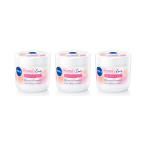 NIVEA Family Care Sensitive Skin Moisturising Cream 450 ml - Pack of 3