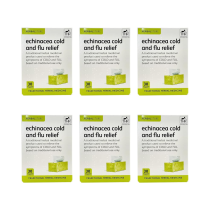 HerbalStore Echinacea Cold and Flu Relief 30 Tablets - Pack of 6
