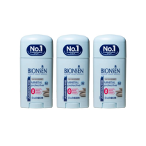 Bionsen Deodorant Stick Mineral Protective 24-Hour Freshness 40ml - Pack of 3