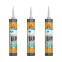 Sikasil 825 Silicone Sealant Brick Red Adhesion 380 ML - Pack of 3