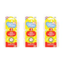 Dishmatic Non Scratch Refills 3 PK - Pack of 3