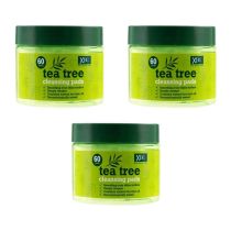 XBC Tea Tree Cleansing Pads 60's - Pack of 3