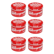 DAX WAX Wave and Groom Hair Dress for Maximum Hold 3.5 oz - Pack of 6