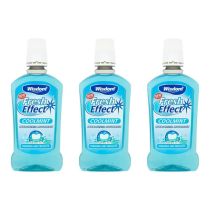 Wisdom Fresh Effect Coolmint Antibacterial Mouthwash 500 ML - Pack of 3