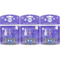 Airpure Symphony of Scents Plug-in 3 Refills Island Dreams - Pack of 3