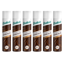 Batiste Colour Dry Shampoo For Dark Hair No White Residue 200ml - Pack of 6