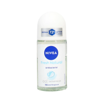 Nivea 72h Fresh Natural Antibacterial Roll On Deodorant 50ml