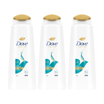 Dove Ultra Care 2in1 Daily Moisture Shampoo and Conditioner 400ml - Pack of 3