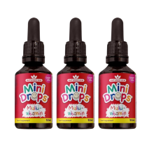 Natures Aid Mini Drops Multivitamin for Babies & Kids 50ml - Pack of 3