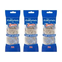 Spontex Essentials Tough Scourer 4 PK - Pack of 3