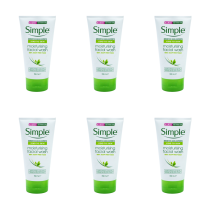 Simple Kind to Skin Moisturising Facial Wash 150 ML - Pack of 6