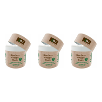 XBC Eco Friendly Bamboo Cotton Buds 300 Counts - Pack of 3
