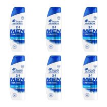 Head & Shoulders Men Total Care 2 in 1 Shampoo and Conditioner 250 ML - Pack of 6