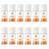 Adidas Energy Kick Roll-On Deodorant for Women 50ml - Pack of 12