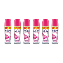 Mum Fresh Pink Rose Antiperspirant Deodorant 48hrs Protection 75ml - Pack of 6