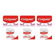 Colgate Total Pro Gum Health Interdental Floss 25m - Pack of 3