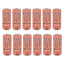 Monster Energy Drink Ultra Peachy Keen 500 ML - Pack of 12