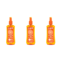 Calypso Carrot Oil SPF6 Tan Extender Moisturising Oil 200ml - Pack of 3