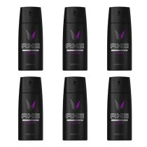 AXE Men Excite Deodorant Body Spray 150ml x 6