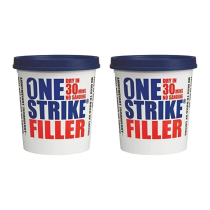 Everbuild One Strike Multi-Purpose Quick-Drying Filler White 450 ml - Pack of 2