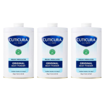 Cuticura Mildly Medicated Body Powder 250g  x 3