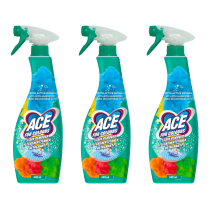 Ace Colour Stain Remover Trigger Spray 650ml - Pack of 3