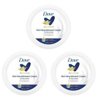 Dove Rich Nourishment Body Cream Intensive Moisturizing Care 75ml x 3