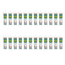 Everbuild Instant Nails White Gap Filling Adhesive | Solvent Free, Paintable 290ml - Pack of 24 