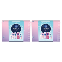 NIVEA 6-in-1 Pamper Me With Care Kit – Complete Skincare Set for Daily Nourishment & Freshness - Pack of 2