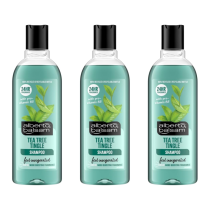 Alberto Balsam Tea Tree Tingle Hair Shampoo 300ML - Pack of 3