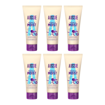 Aussie Miracle Moist Conditioner Dry Brittle Hair 200ml - Pack of 6