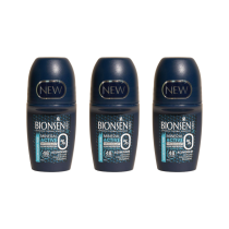 Bionsen Mineral Active Deodorant Extra Protection for Men 50ml - Pack of 3