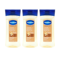 Vaseline Intensive Care Cocoa Radiant Body Gel Oil 200ML - Pack of 3