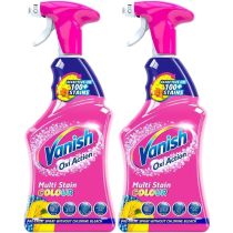 VANISH OXI ACTION FABRIC STAIN REMOVER SPRAY 500ml x 2