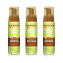 Creme of Nature Pure Honey Avocado Smoothing Styling Mousse 207ml - Pack of 3