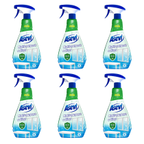 Asevi Multi-Purpose Glass & Window Cleaner Spray 750ml - Pack of 6