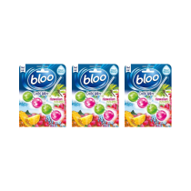 Bloo Toilet Rim Block Coastal Waters Hawaiian Pineapple 50g - Pack of 3