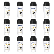 Dove Advanced Care Invisible Dry Anti-Perspirant Roll On Deodorant 50ml x 12