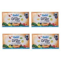 Swirl Tumble Dryer Sheets Tropical 35 PK - Pack of 4