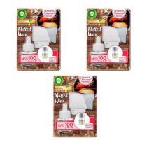 Air Wick Electrical Plug-In Kit Mulled Wine 19 ML - Pack of 3
