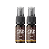 Natures Aid CBD Cannabidiol Oil Spray For Calm & Wellbeing Support 10ml - Pack of 2