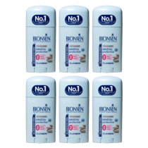 Bionsen Deodorant Stick Mineral Protective 24-Hour Freshness 40ml - Pack of 6